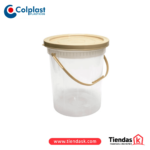 BALDE RECIPIENTE 20 LITROS C/TAPA COLPLAST SIN LLAVE REF 078 D037
