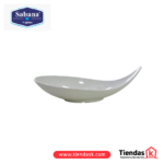 SALSERA GOTA GRANDE MANGO BLANCO MELAMINE REF  P1085BL