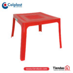 MESA INFANTIL COLPLAST ROJA