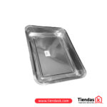 BANDEJA RECTANGULAR ACERO 32*22*2 0.4MM PORTAL DEL HOGAR REF JA180711