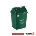 PAPELERA VAIVEN 22 LTS PELETIZADA VERDE REF: 331