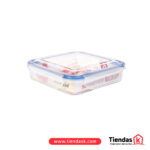 RECIPIENTE CUADRADO HERMETICO 16.09 ONZAS REF 041785