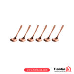 SET DE CUCHARA X6 ORO ROSA REF: LF0070