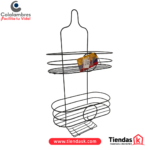 ORGANIZADOR DE BAÑO RECTANGULAR GRIS +ESPEJO REF 408 COLALAMBRES