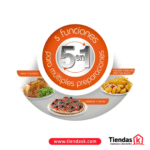 HORNO TOSTADOR IMUSA 5 EN 1 NEGRO REF 8010000504 - Imagen 4