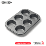 MOLDE PARA PONQUE 6 UND 26.5 X 18.5 X 3 CM PRESS REF  77105