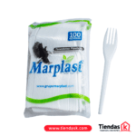 TENEDOR MARPLAST * 100UND