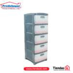 PRACTIMUEBLE DUBAI 5 NIVELES GR-TRIANGULOS REF 390ORD5N05