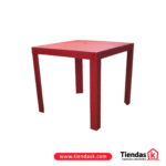 MESA COLPLAST CORAL RATTAN ROJO REF 1014