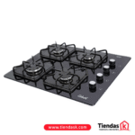 SOBREMESA CONTINENTAL 4 CUB VIDRIO TEMPLADO  ENCENDIDO ELECTRICO GN (55.245.2)  REF 5692