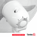 VENTILADOR ALTEZZA ASF-1651 DE PIE BLANCO 16 PULGADAS BASE CRUZ TIBURON - Imagen 3