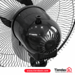 VENTILADOR ALTEZZA ASF-1651BL DE PIE 16 PULGADAS NEGRO BASE CRUZ TIBURON - Imagen 3