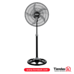 VENTILADOR SAMURAI AIR PRO PEDESTAL CON MALLAS MET?LICAS NEGRO REF: 4100000796